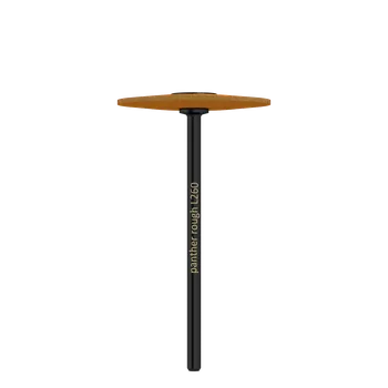 Brusný kotouč leštící guma Panther s diamantem | čočka | Ø 26 × 2 | hrubá zrnitost | 803 104 303 534 260