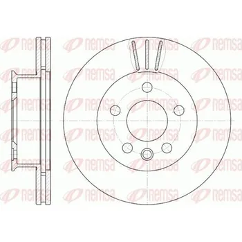 Brzdový kotouč Brzdový kotouč REMSA 6416.10