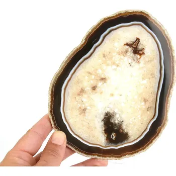 Přírodní kámen Achátový plátek z Brazílie 253g