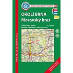 Mapy 86 Okolí Brna, Moravský kras, 8. vydání, 2018 - turistická laminovaná mapa