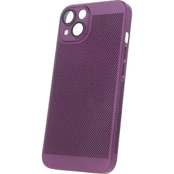 Pouzdro na mobilní telefon Beweare Airy perforovaný kryt na Samsung Galaxy A54 5G - fialový