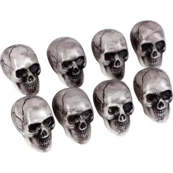 Karnevalový doplněk Lebky- 8 ks