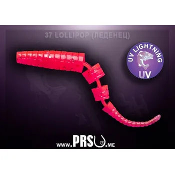 Umělá nástraha Crazy Fish POLARIS 3" barva 37 lízátko růžová