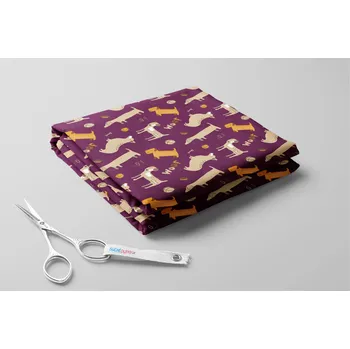 Softshell zimní, Haf haf Barva: Ostružinová