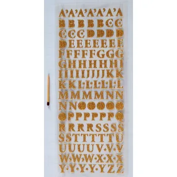 samolepka Samolepky - Třpytivá písmena