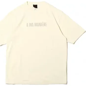 Pánské tričko Jordan x A Ma Maniere S/S T-Shirt Coconut Milk Velikost: M DV7468-104