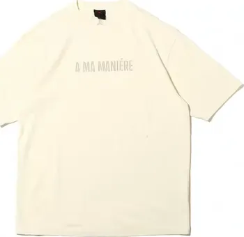 Pánské tričko Jordan x A Ma Maniere S/S T-Shirt Coconut Milk Velikost: M DV7468-104