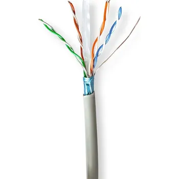 Síťový kabel Roll | CAT6 | Lanko CCBG8522GY305 Nedis