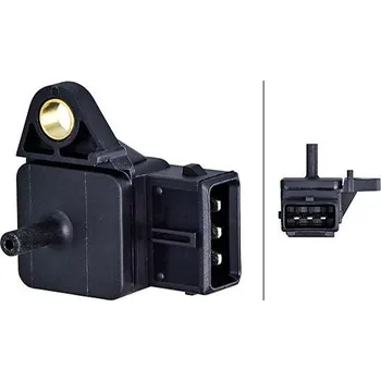 Autoelektrika Snímač, plnicí tlak HELLA 6PP 358 152-681