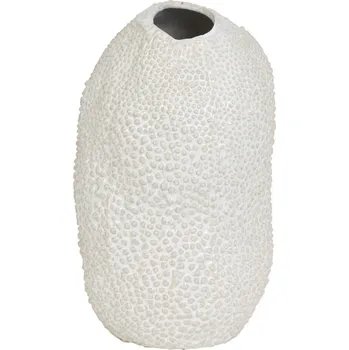 Váza Béžovo-bílá keramická váza Kyana L - Ø 18*28 cm