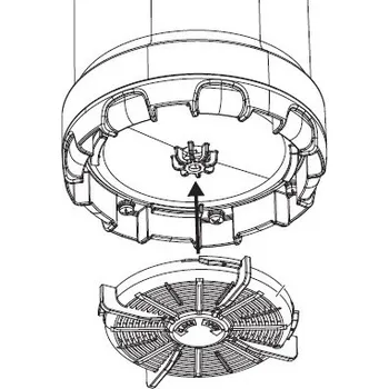 Příslušenství k čerpadlu Spodní filtr Gardena 1762-00.600.21