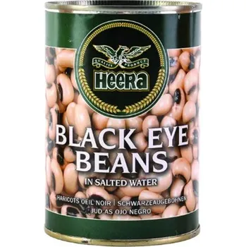 Luštěnina Heera Fazole Černé Oko ve slaném nálevu 400g