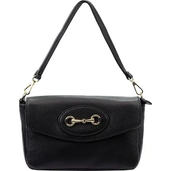 Kabelka Kožená kabelka Luka 20-050 černá