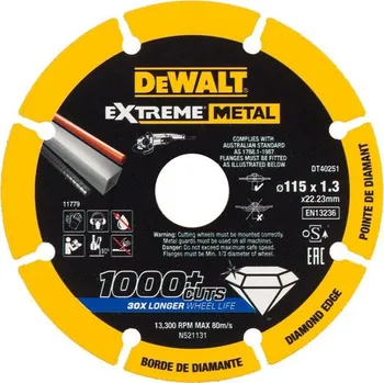 Řezný kotouč DeWALT Extreme Metal DT40257