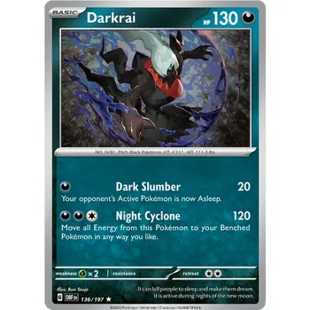 Sběratelská karetní hra Pokémon TCG Darkrai 136/197 - Holo