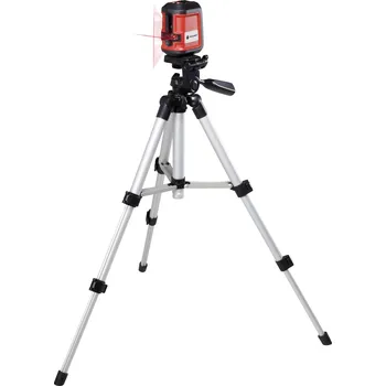 Nivelační přístroj Křížový laser + stativ, Toolcraft CL8, samonivelační, dosah 8 m