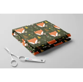 Dámské plavky Lycra exclusive, Liščí hlavy Barva: Khaki