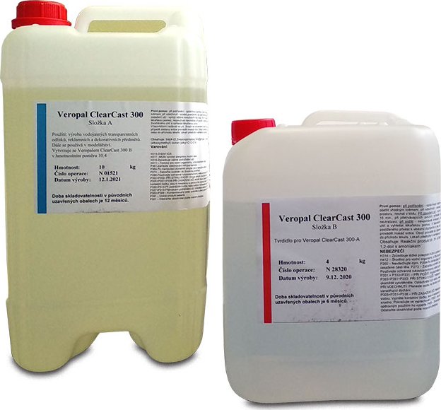 VEROPAL CLEARCAST 300 14kg čirá epoxidová pryskyřice