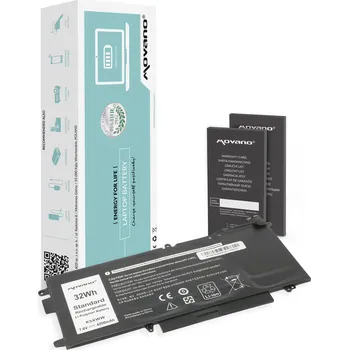 Movano baterie K5XWW pro Dell Latitude 5289 7390 2-in-1