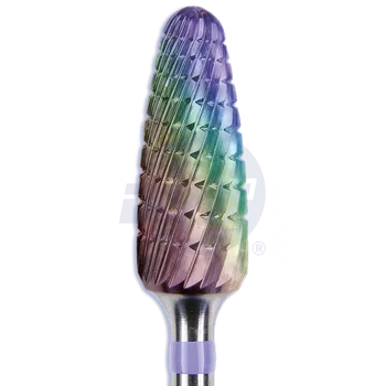 Fréza RAINBOW tvrdokovová fréza Spiral Cut na plast, plamen, špičatý | do násadce | 500 104 274 RAI 060