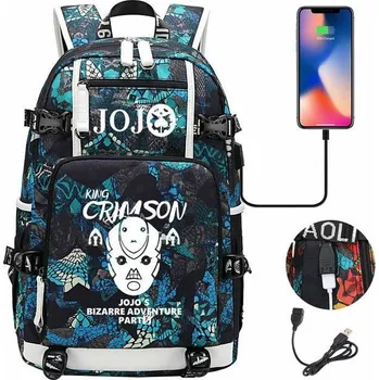 Sportovní batoh Unisex batoh s USB - 017