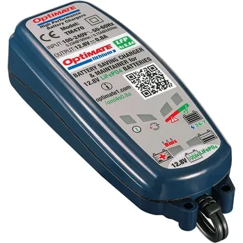 Nabíječka baterií Tecmate nabíječka OPTIMATE Lithium (12V/0,8A) LiFePO4 TM470