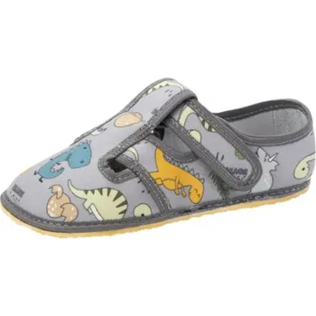 Chlapecké bačkory RAWEKS Bačkůrky BAREFOOT Zuzia 11B Dinosauři velikost: 31