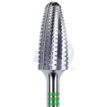 Příslušenství k frézce hrubá tvrdokovová fréza s hladkým břitem a s příčným řezem, plamen, špičatý | do násadce | 500 104 274 HFQ 060