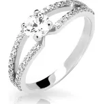 Steel Edge Stříbrný prsten se zirkony 2358 Velikost: 56