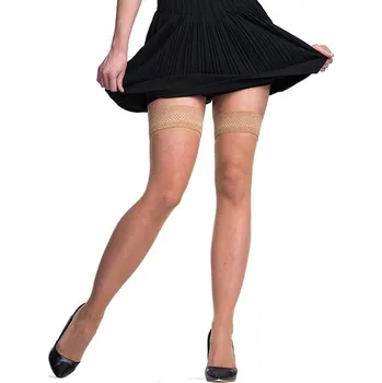 Dámské punčochy Samodržící punčochy FASCINATION UP 15 DEN - BELLINDA - amber S