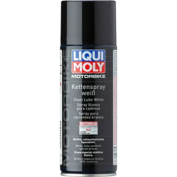Motorový olej Bílý tuk na řetězy motocyklů 400ml, 1591 RAC. KET.SPRAY WEIß 400ML, LIQUI MOLY, LQM1591