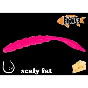 Umělá nástraha FishUp SCALY FAT 3.2" #112 hot pink