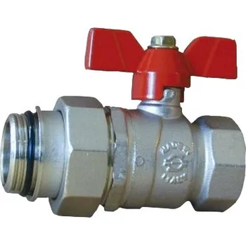 Ventil KIT dvou kulových uzávěrů - se šroubením - 3/4˝ IVAR.9723 R