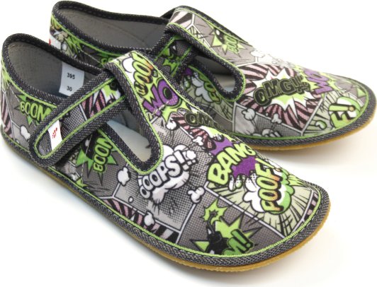 Ef Barefoot papuče 395 Graffiti EUR 28