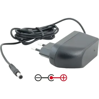 Adaptér k notebooku Napájecí adaptér univerzální 12V 2A 24W konektor 5,5mm x 2,5mm plus pól uprostřed