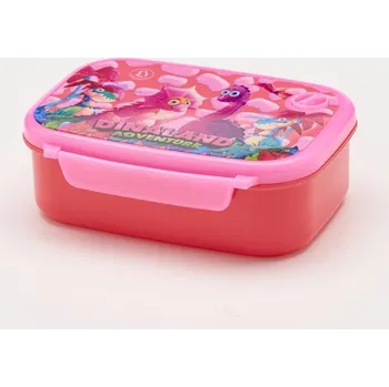 Svačinový box Water Revolution Box na svačinu Dinaland pink Plast, 17 x 13 x 6 cm