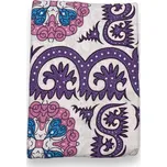 Beilai 3-dílné fialové flanelové povlečení Barva: Fialová, Velikost: 140x200cm