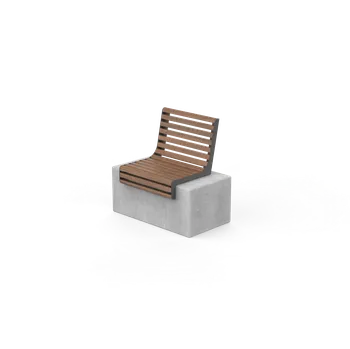 Zahradní lavice HTI VITA Lavička s opěradlem LVI295.05 Materiál konstrukce: ocel, Povrchová úprava: komaxit dle RAL, Typ použitého obložení: ash