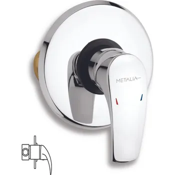 Vodovodní baterie Novaservis Sprchová baterie podomítková Metalia 57 chrom