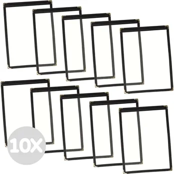 Zvýhodněný multipack - 10x Olympia desky na menu v americkém stylu A5 černé
