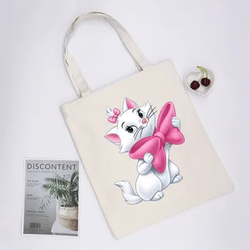 Skládací taška s Disney potiskem - Béžová 03,žádný zip