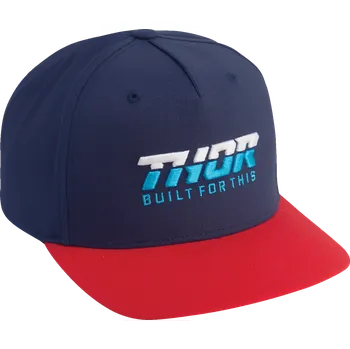 Kšiltovka a Pánská čepice/kšiltovka THOR SEGMENT SNAPBACK navy modrá/červená