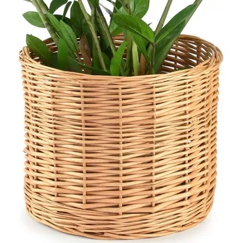 Stojan na květiny Koš na květiny proutěný Flor III.