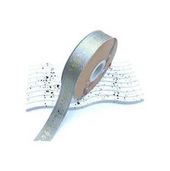 Stuha Stuha Harmonie 43m Barva: stříbrná