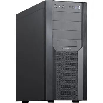 PC skříň CHIEFTEC skříň Miditower CW-01B-OP Black, ATX, 2x USB 3.0 / 3,1 Gen 1