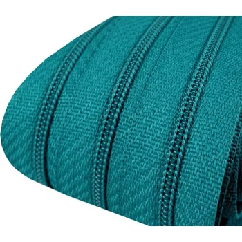 Zip Zip spirálový v metráži 3mm mořská modrá
