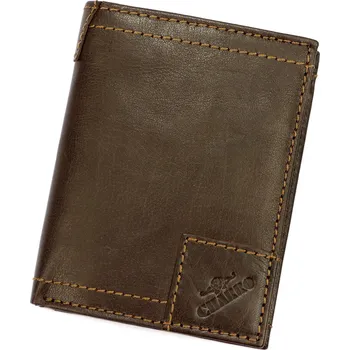 Peněženka Pánská kožená peněženka Charro IASI 1379 hnědá