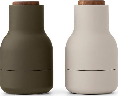 Audo Copenhagen Mlýnky na sůl a pepř Bottle Small, hunting green-beige