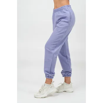 Dámské legíny NEBBIA Sportovní volné tepláky GYM TIME fialová S