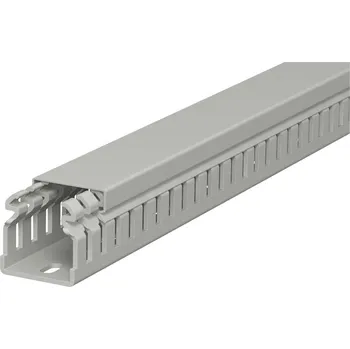 elektroinstalační lišta OBO Bettermann 6178307 vodicí lišta (d x š x v) 2000 x 37.5 x 37.5 mm 1 ks kamenná šedá